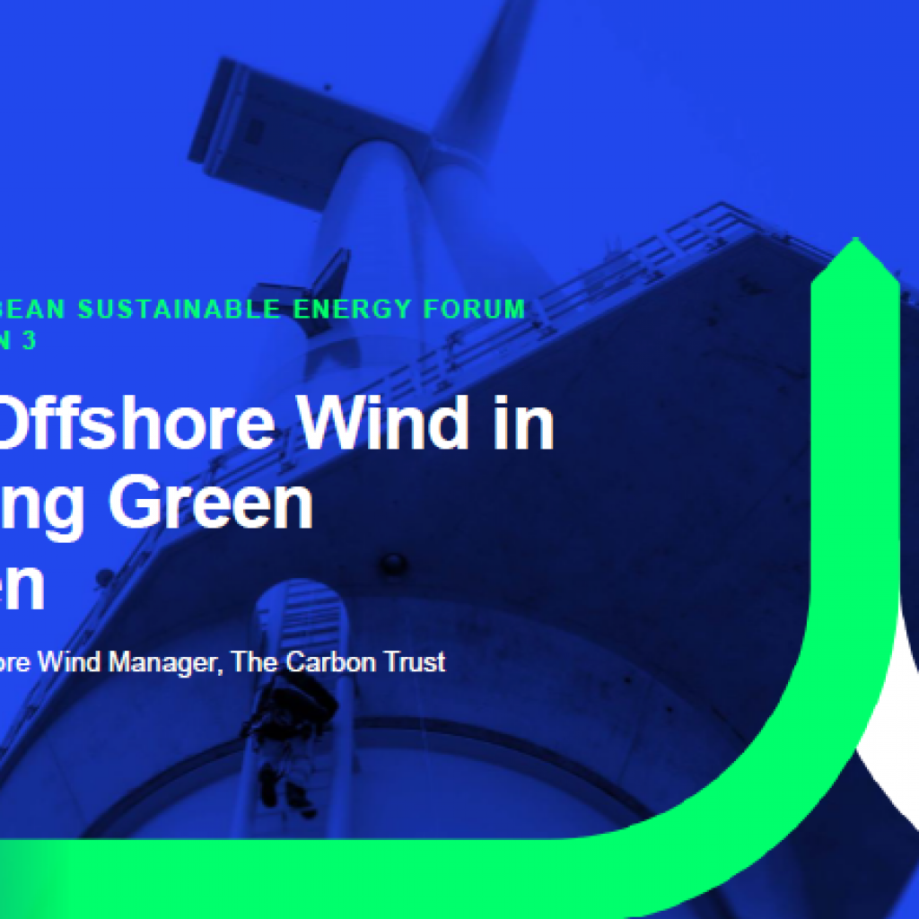 Role Of Offshore Wind In Supporting Green Hydrogen Caribbean Centre